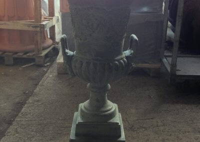 Cast Iron Urn