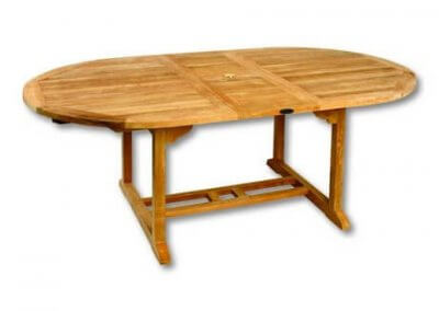 Large Oval Extending Table